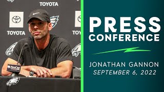 Jonathan Gannon: “Excited for Week One” | Philadelphia Eagles Press Conference