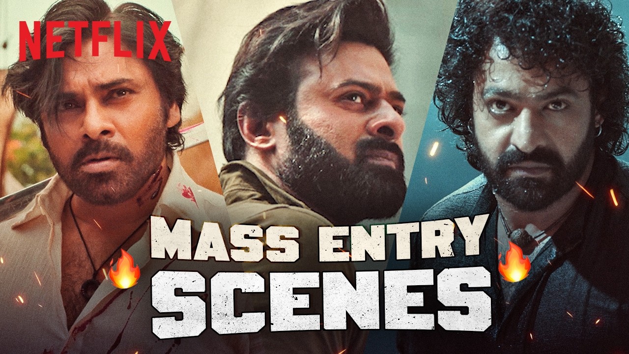 South Heroes Enter With MASSIVE AURA 🔥😎 | Southverse | Prabhas, Pawan Kalyan, Ajith | Netflix India