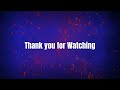 End of video