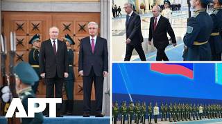 Putin Receives Grand Military Honors During Astana Visit With Tokayev | APT