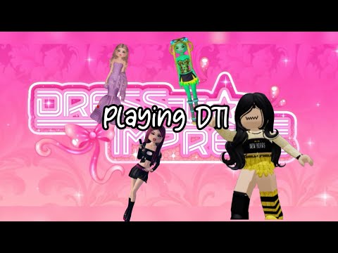 I played Dress to impress || Roblox