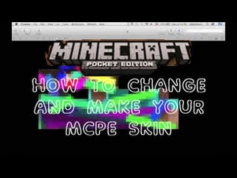 how to make your own skin in minecraft pocket edition