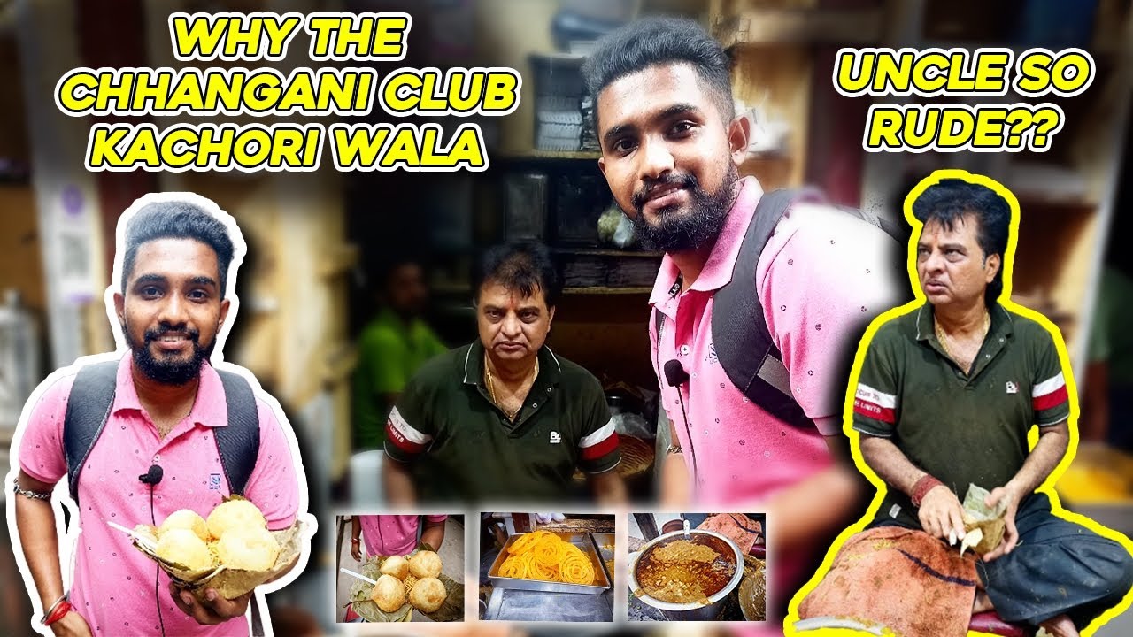 Why The Chhangani Club Kachori Wala Uncle is So Rude??🤬🤬#popular#food#viral#kolkata