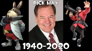 Tribute to Rick May (voice of Peppy Hare, and TF2 Soldier)