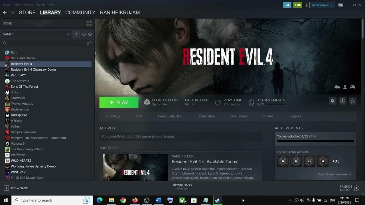 Resident evil 4 where is the save game files located pc save game