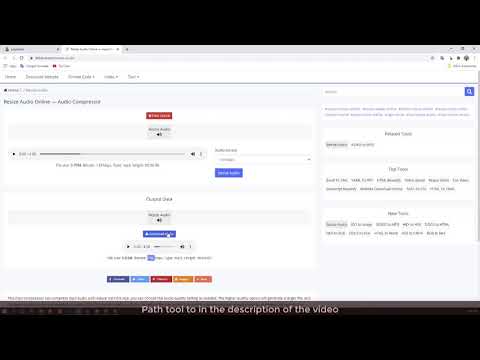 Resize Audio Online Audio Compressor 