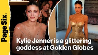 Kylie Jenner Is A Glittering Goddess At The Den Globes 2026