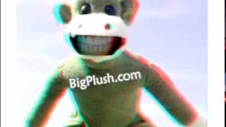 Giant Sock Monkey Talking About Needing a Mistress BigPlush
