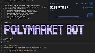 Full Beginner Polymarket Bot Build $1000/Day | Claude Code Tutorial