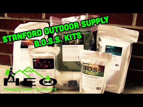 First Look: Stanford Outdoor Supply BOSS Survival Kits 