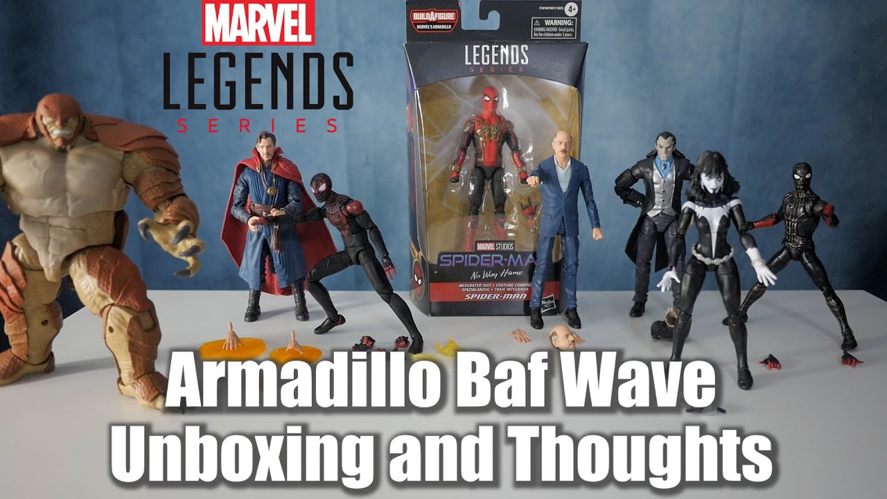 Marvel Legends Armadillo Build A Figure Wave! Unboxing and