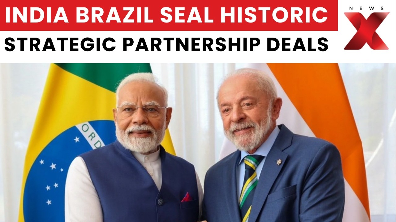 PM Modi–Lula Seal Strategic Deals, India–Brazil Partnership Powers Global South Rise | NewsX