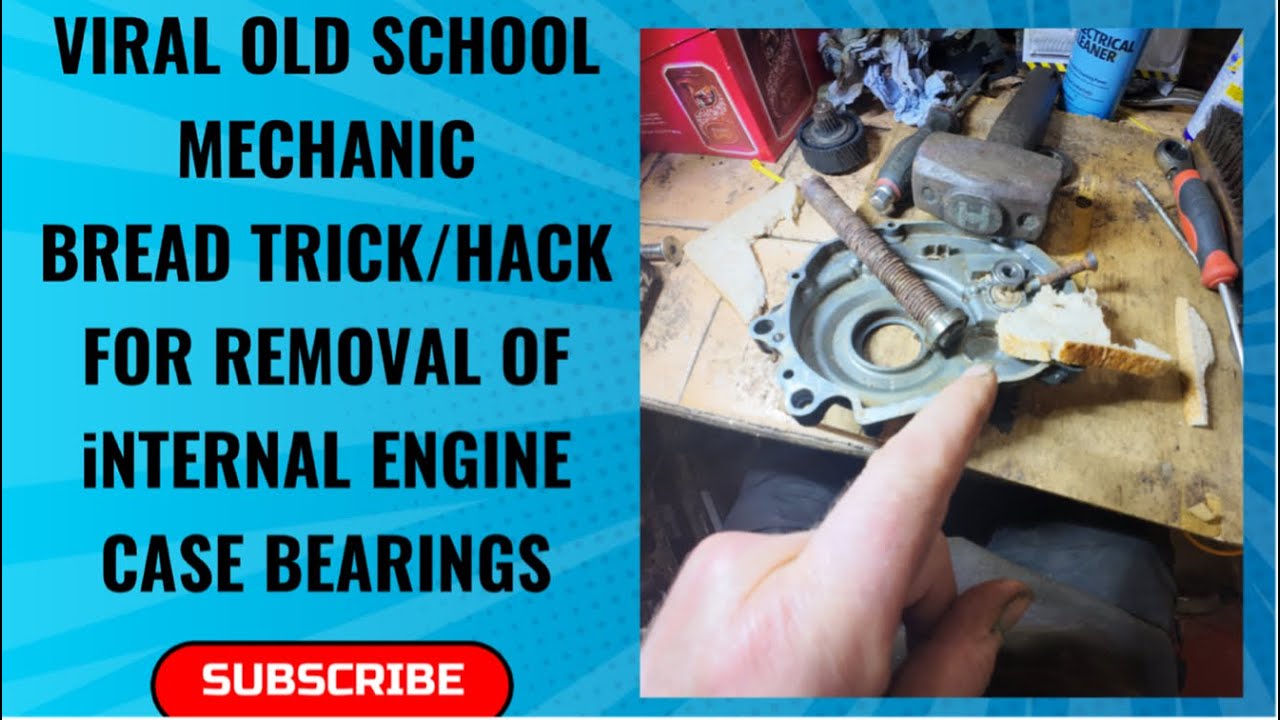 Old school mechanic sliced bread trick to remove e-bike internal engine ...