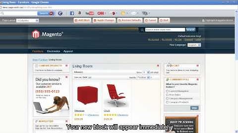 Magento Layout Editor Extension Extension From MageWorld