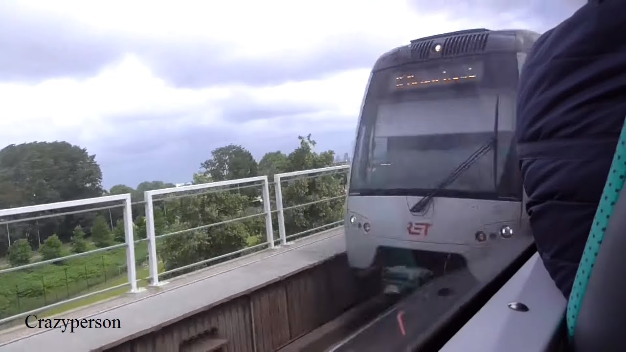 Metro ride Schiedam - Rotterdam Blaak 2018 RET Metro line A
