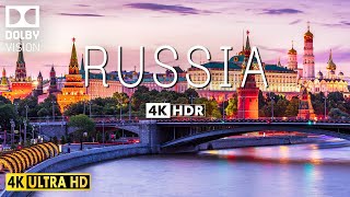RUSSIA Cityscape 4K HDR With Inspiring Music - 60FPS - 4K Cinematic