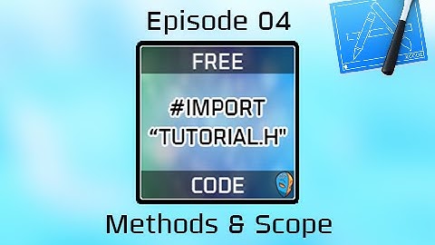Import Tutorial - Ep. 04 - Methods and Scope