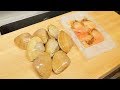 寿司職人による青柳の仕込みから握りまで〜How To Make Trough shell Sushi〜