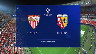 Sevilla vs Lens | Champions League - Group Stage - 2023 -2024 | My prediction | Camera Pro | Ps5