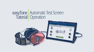 MAICO easyTone Tablet Audiometer - Automatic Test Screen Operation | MAICO Tutorial