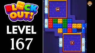 Block Out - Color Sort Puzzle Level 167 Walkthrough 