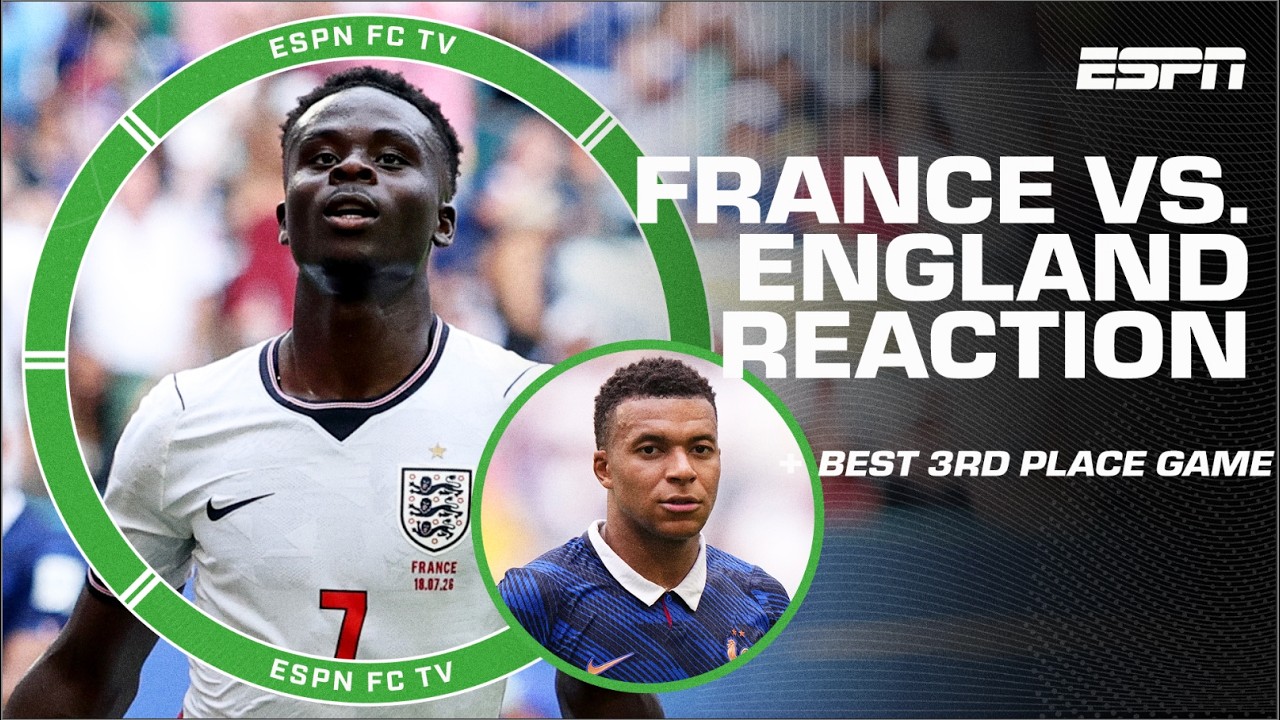 France vs. England FULL REACTION: 10 GOAL THRILLER! | ESPN FC