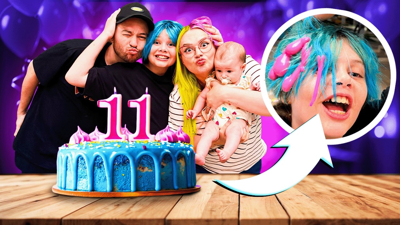 MEU ANIVERSÁRIO DE 11 ANOS 🥳🎉🎈 *quase fiquei careca*