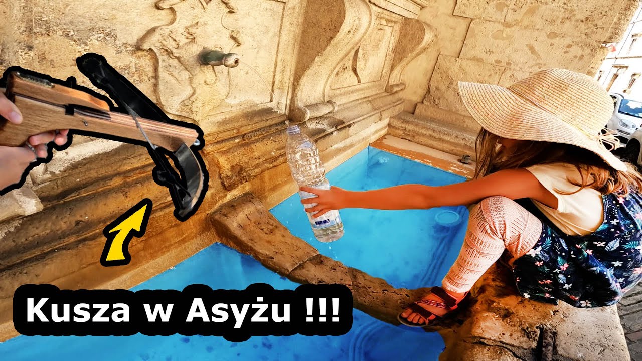 Asyż, miasto Świętego Franciszka !!! - Nie wpuścili Kasi do Bazyliki !!! ** Kupiliśmy KUSZĘ (678)