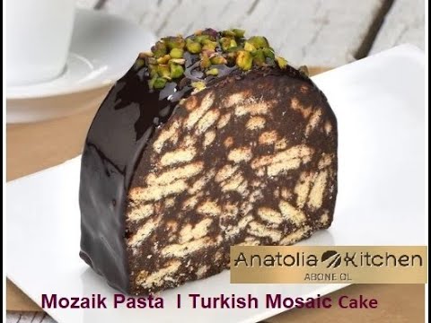 En basit Mozaik Pasta Tarifi I Turkish Mosaic Cake Recipe - YouTube