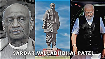 SARDAR VALLABHBHAI PATEL 🚩 - Attitude Status || Status || PM Modi || Edit || Spirit God