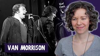 Van Morrison sings "Caravan" LIVE - Vocal Analysis and Reaction