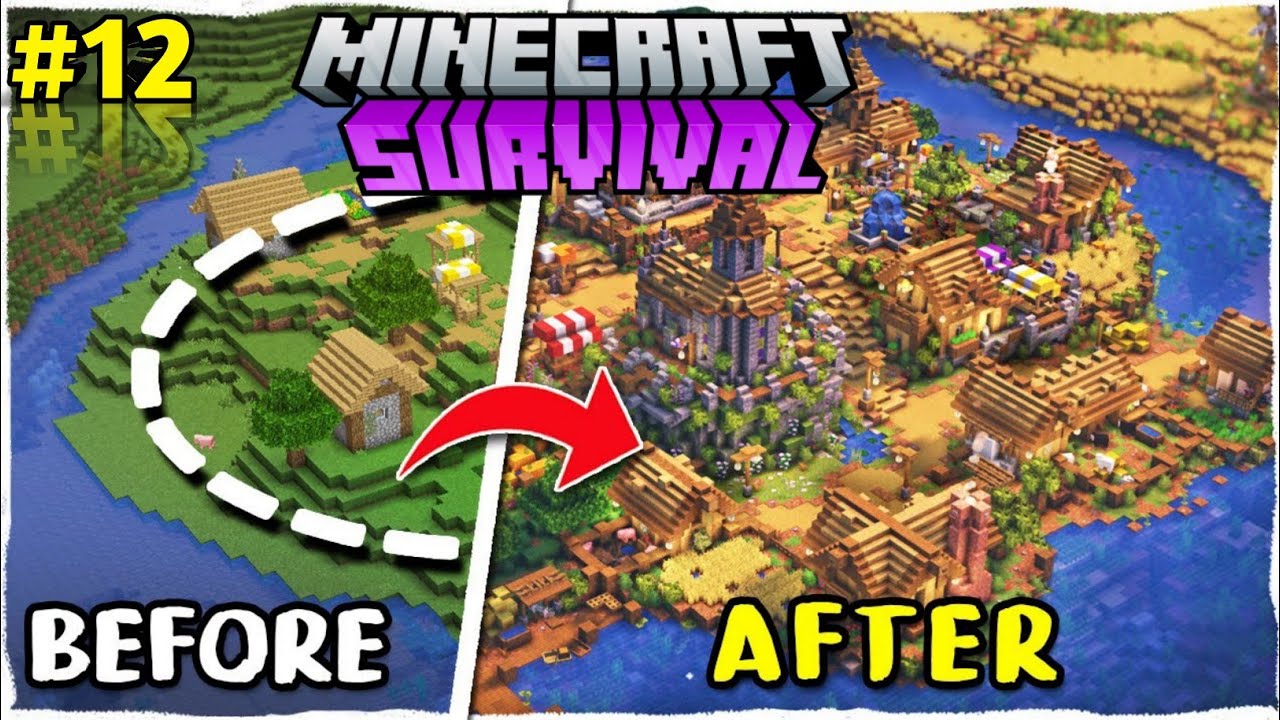 I AM RENOVATING MY SURVIVAL WORLD GAMEPLAY #12 - YouTube