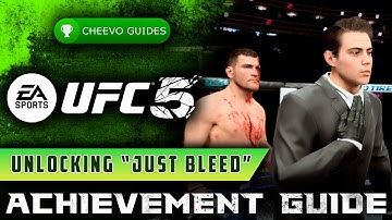 UFC 5 - Just Bleed - Achievement / Trophy Guide *Get a Dr. to Check a Cut*