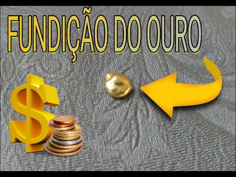 Vídeo: Como derreter ouro em casa? Ponto de fusão do ouro