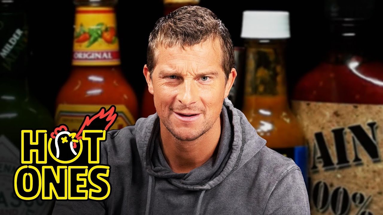 Download Bear Grylls Battles For Survival Against Spicy Wings | Hot Ones