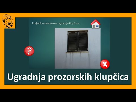 Video: Kako podmazujete aluminijske prozore?