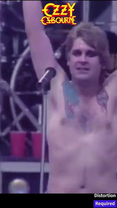 ozzy osbourne in shorts