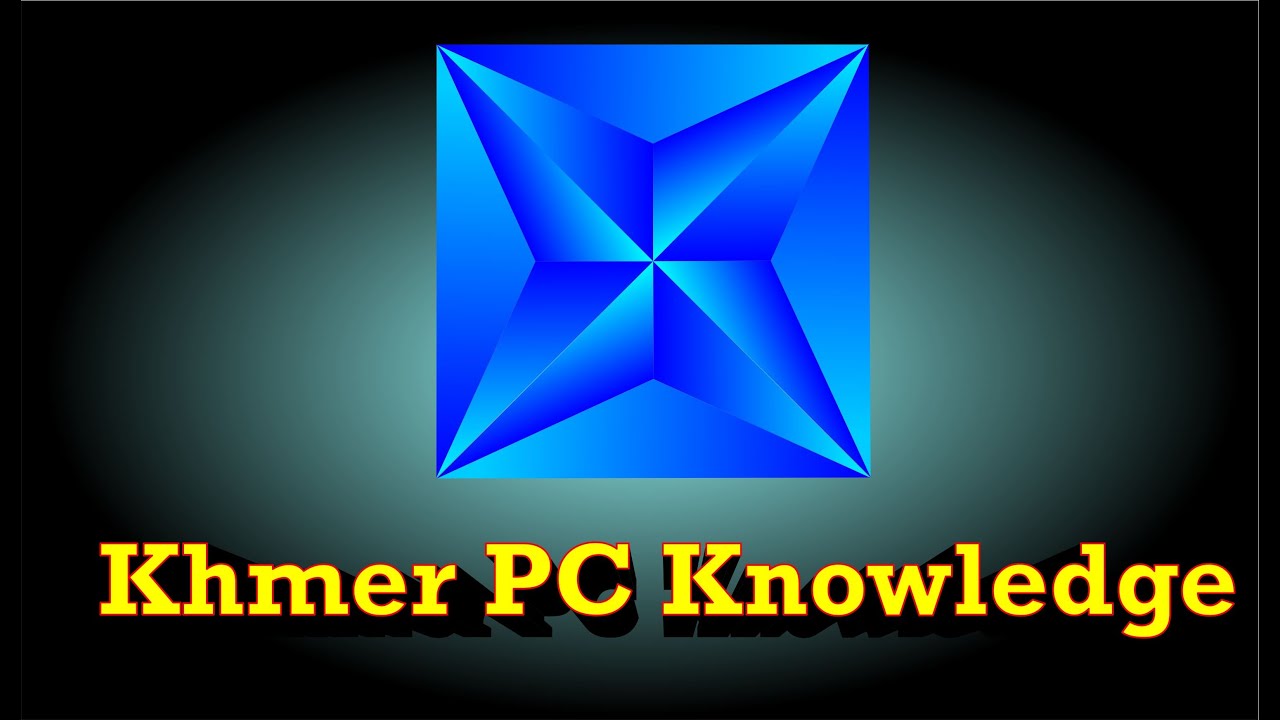 លំហាត់ទី៥១ Graphic Design by Khmer pc Knowledge #capcut #coreldraw # ...