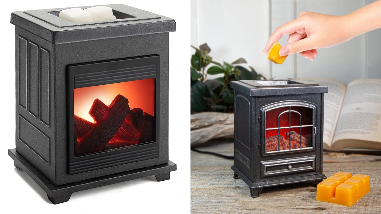 NAFANG Flickering Fireplace Wax Warmer Buying Guide YouTube
