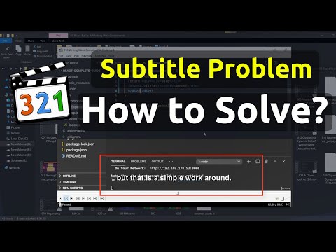 Media Player Classic Subtitle Problem | Expert Azizul