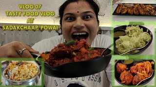 Vlog 07 - Food Vlog at SADAKCHAAP, Powai | Smita's Universe | VLOG - 07 | Travel | Food | Lifestyle