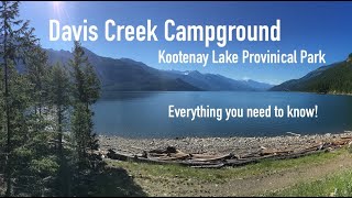 Davis Creek Campground | Kootenay Lake, BC. Secret tunnel!