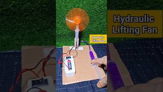 Amazing Hydraulic Lifting Fan #shorts #youtubeshorts #creative #tech #experiment