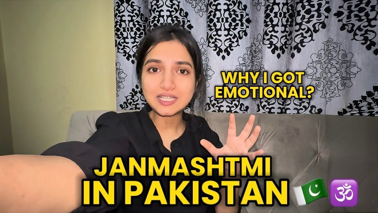 Shri krishna Janmashtmi in karachi Pakistan 🇵🇰 🕉️| Sri swaminarayan mandir🛕