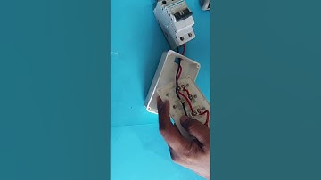 MCB Connection / with Switch Board/#youtubeshorts #electricexpert#shortsvideo #shortsfeed