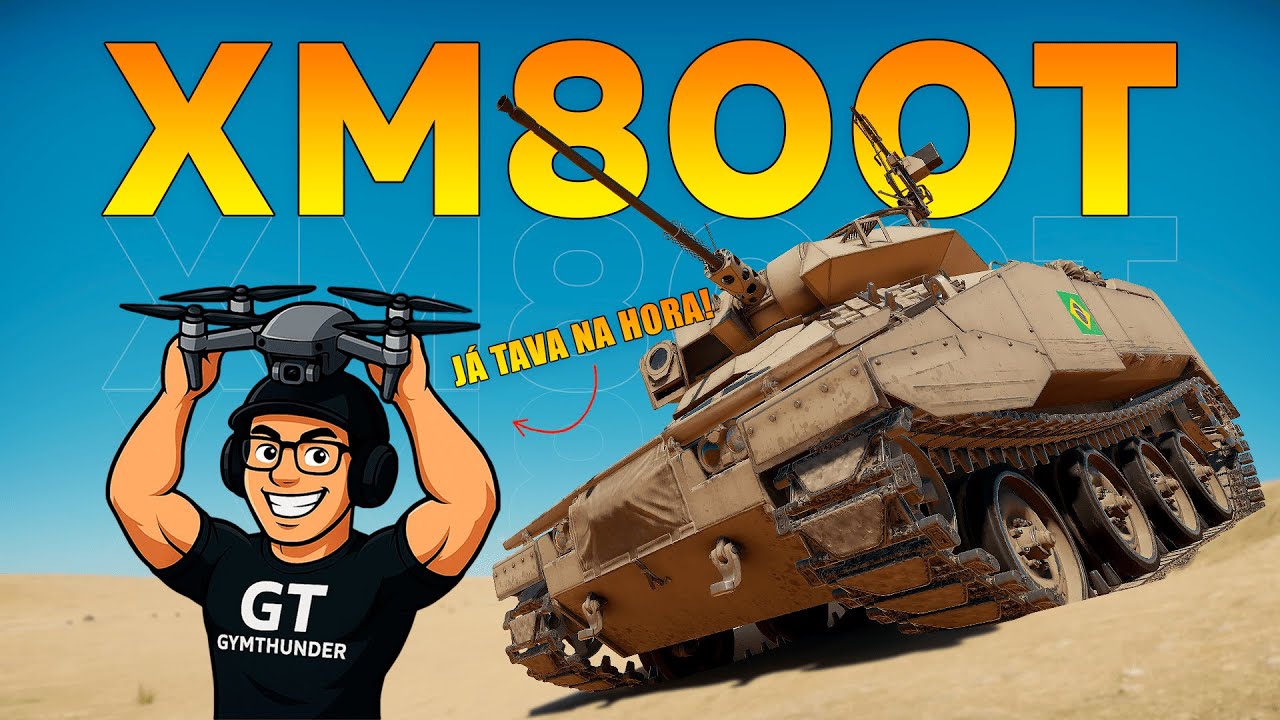 FINALMENTE a Gaijin ADICIONOU essa MECÂNICA no XM800T | War Thunder PT -BR