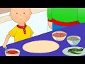 Caillou Makes a Pizza | Caillou&#39;s New Adventures