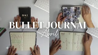 MÊS DE ABRIL NO BULLET JOURNAL 📚✨️| Marília Anjos