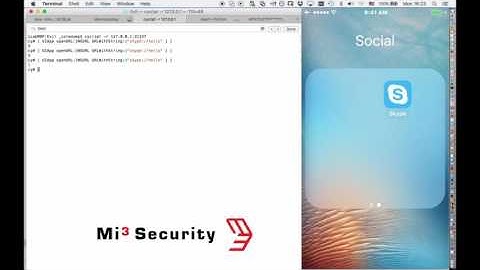 Su-A-Cyder: iOS Malware PoC with Skype hidden on non-jailbroken device
