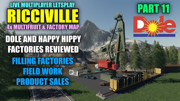 Ricciville 4x Multifruit & Factory Map Multiplayer Letsplay Part 11